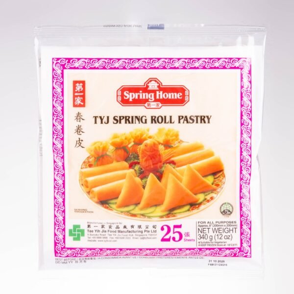 Spring Roll Pastry 25 Sheets TYJ 340 G / 40 Ct