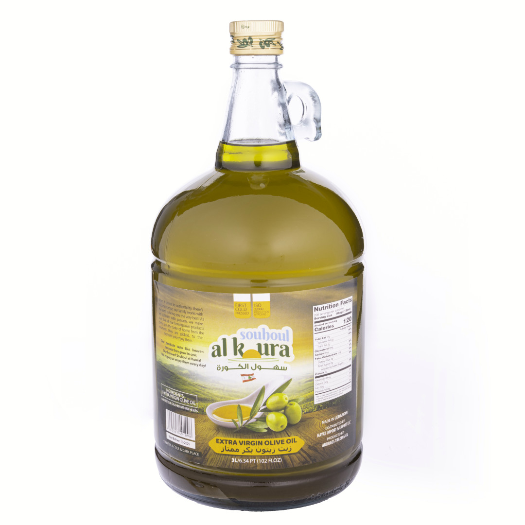 Discover the Exceptional Taste of Souhoul Al Koura: A Lebanese Extra Virgin Olive Oil That Elevates Your Culinary Experiences